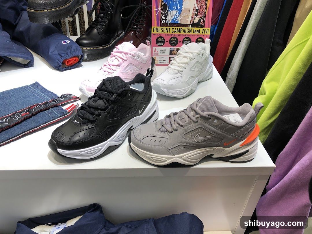 Shoe Display in Store