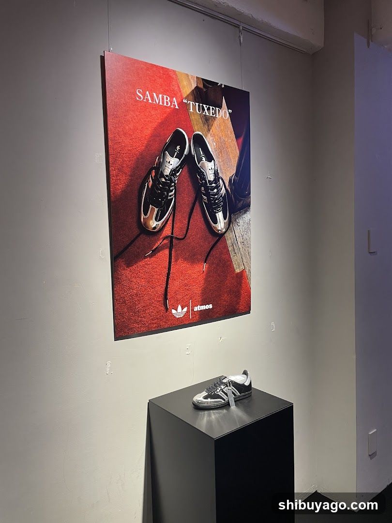 Adidas Samba Tuxedo Display
