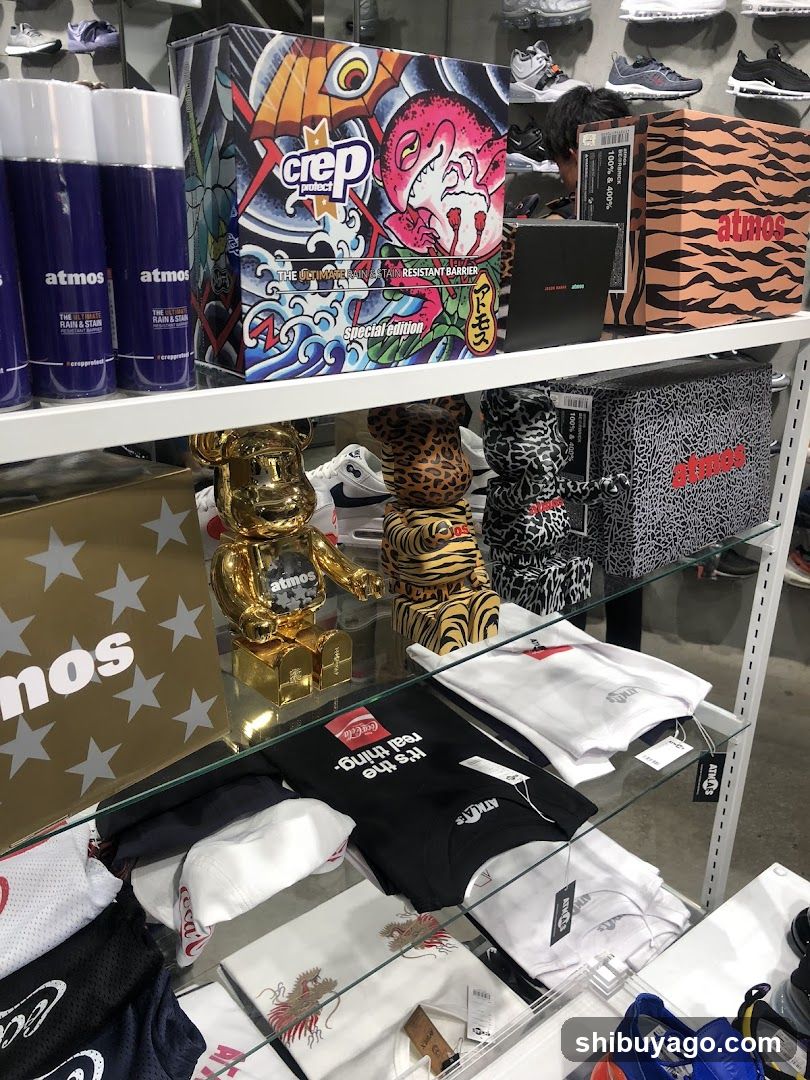 Streetwear and Sneaker Merchandise Display