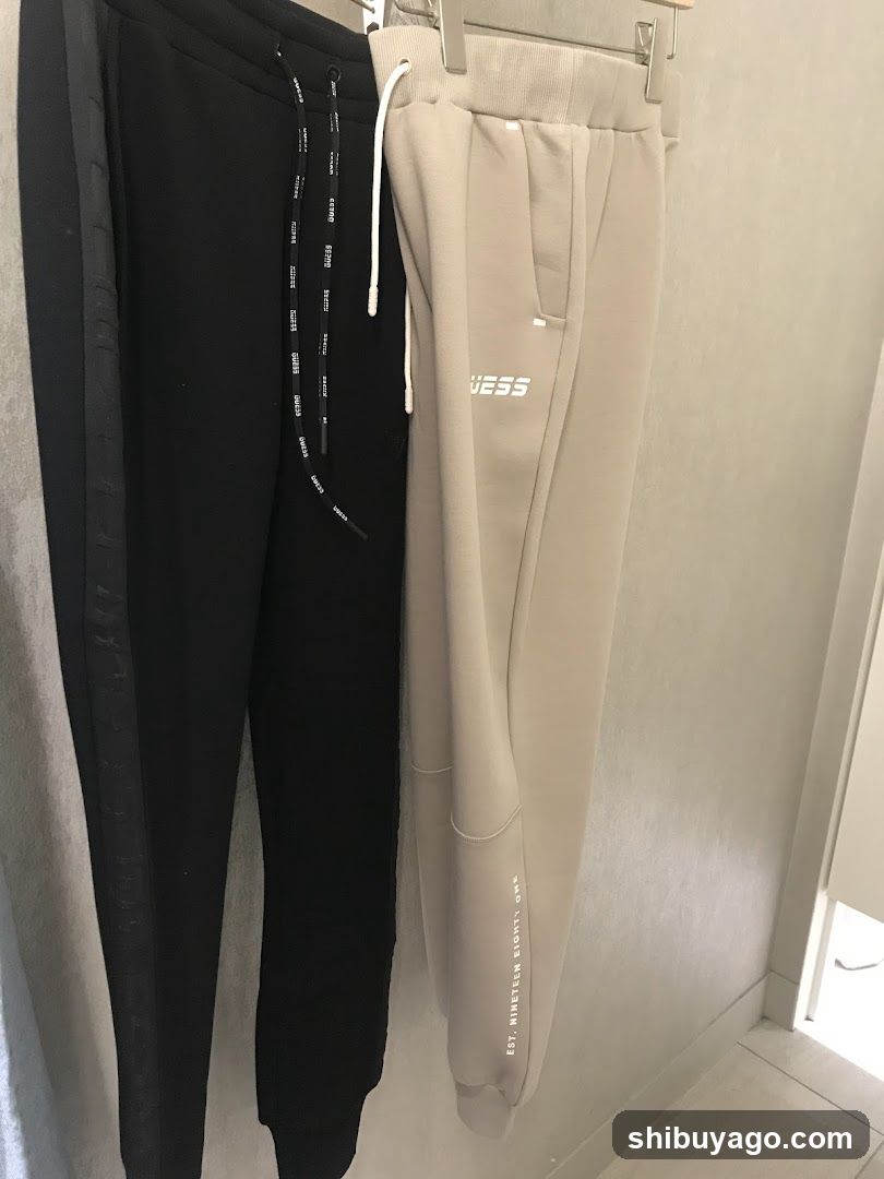 Sweatpants Display