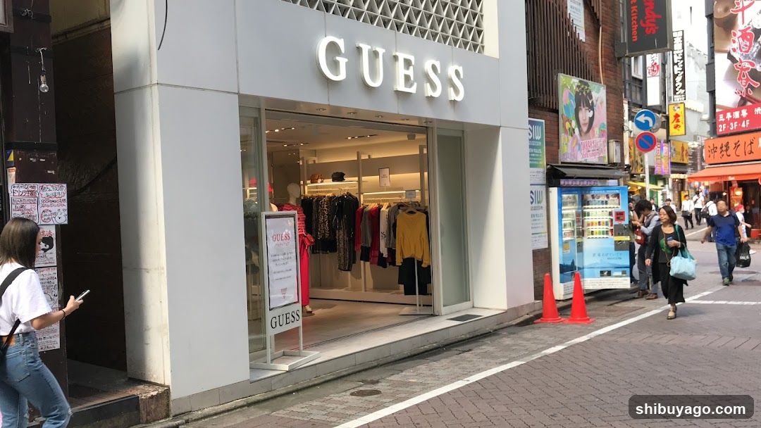 GUESS Storefront in Japan