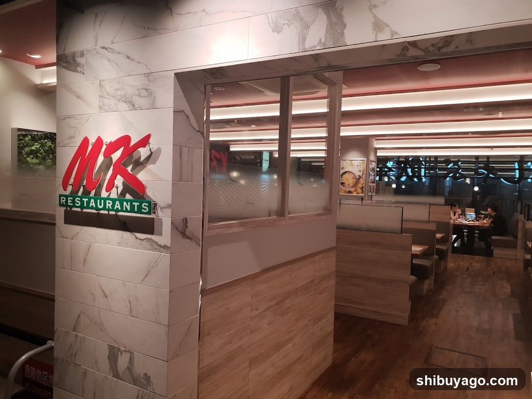 MK Restaurants Interior View