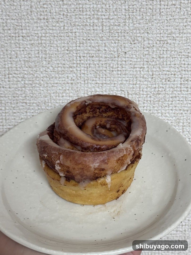 Glazed Cinnamon Roll