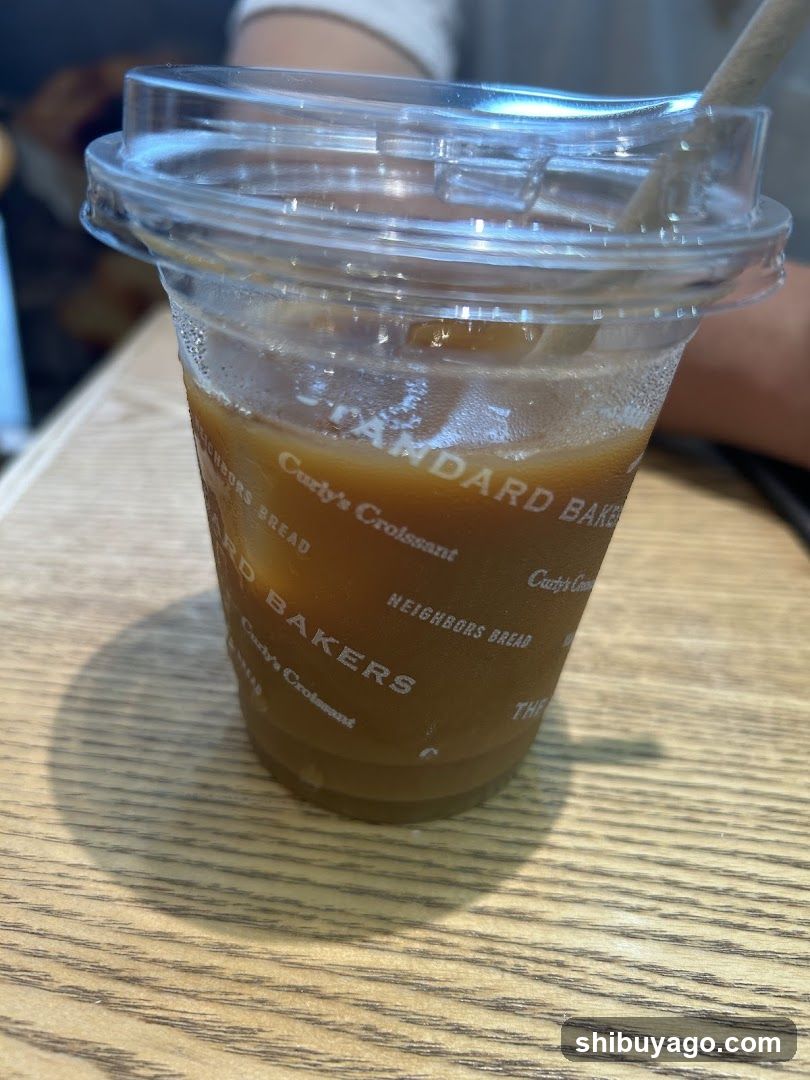 Iced Coffee in Plastic Cup