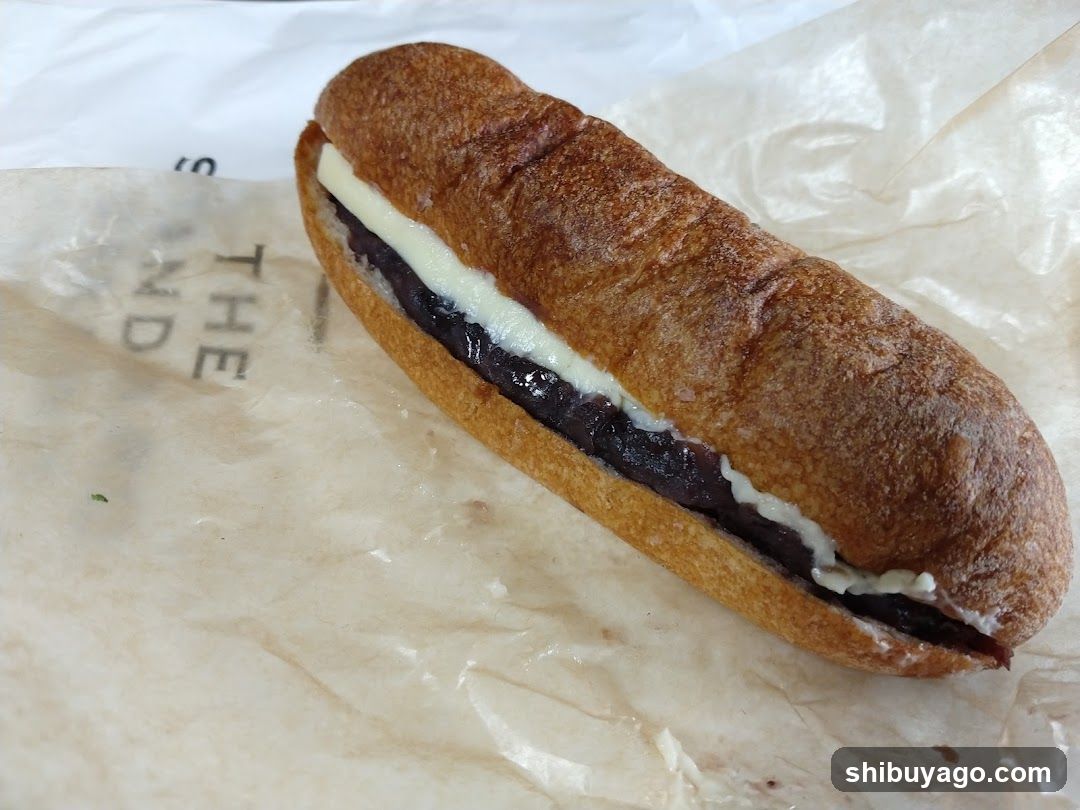 Red Bean and Cheese Sandwich
