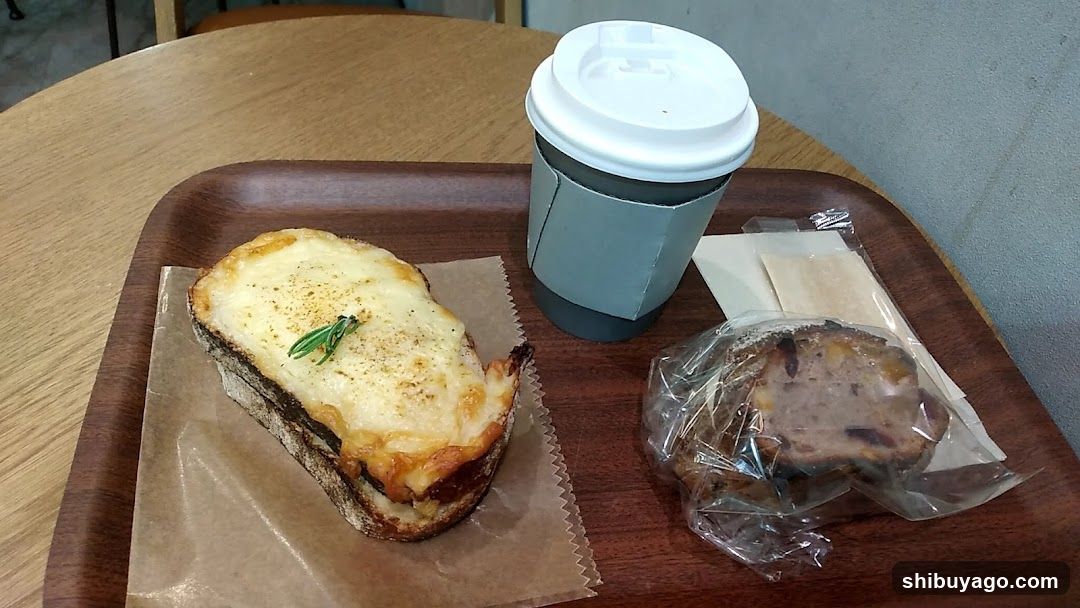 Coffee and Toast on a Tray