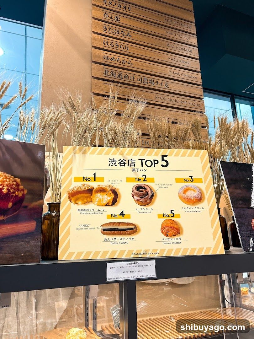 Shibuya Store Top 5 Display
