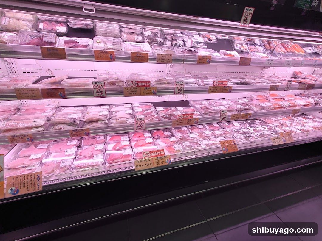 Refrigerated Seafood Display