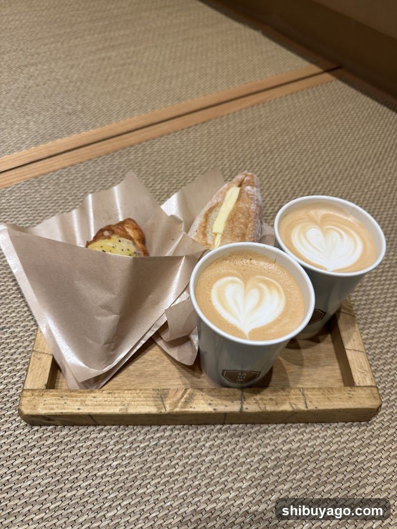Coffee and Pastry Tray