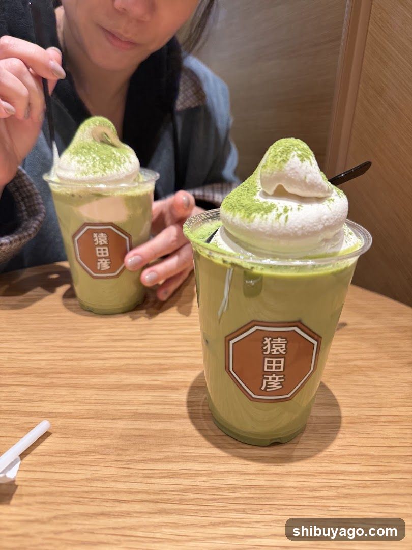 Matcha Drinks at Monkey House