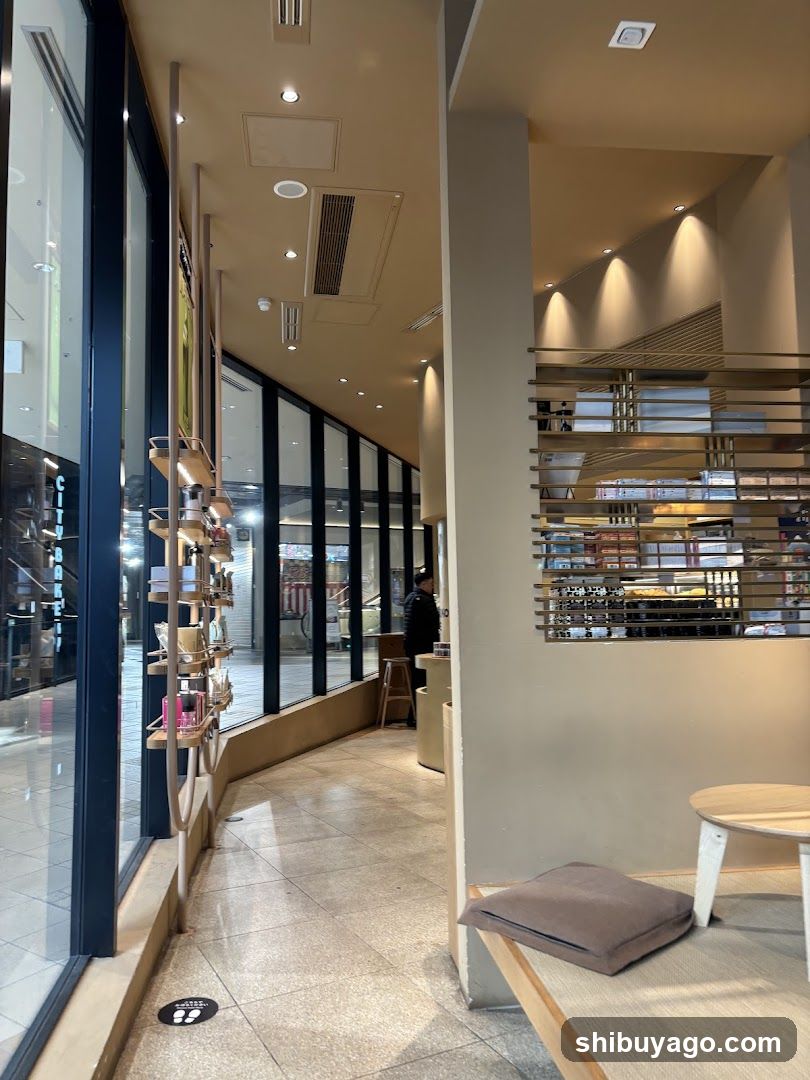 Interior of a modern cafe or restaurant