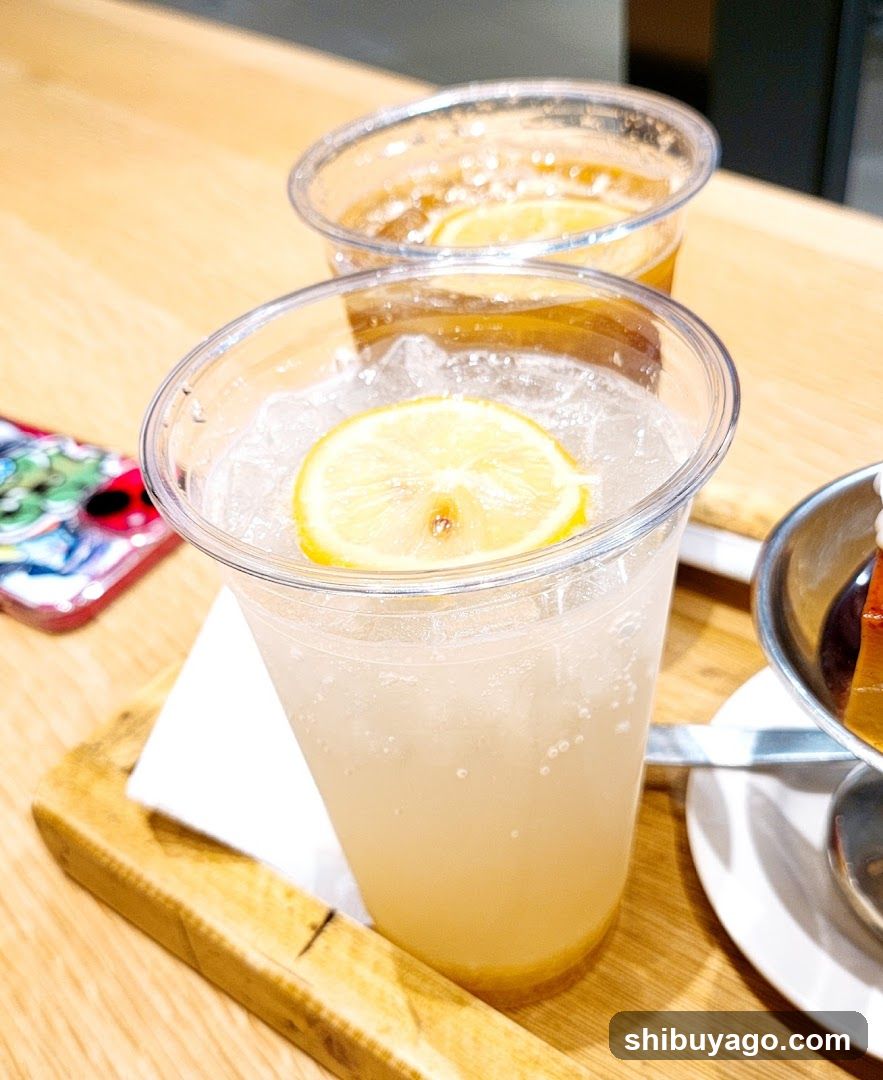 Lemonade Drinks on Wooden Table