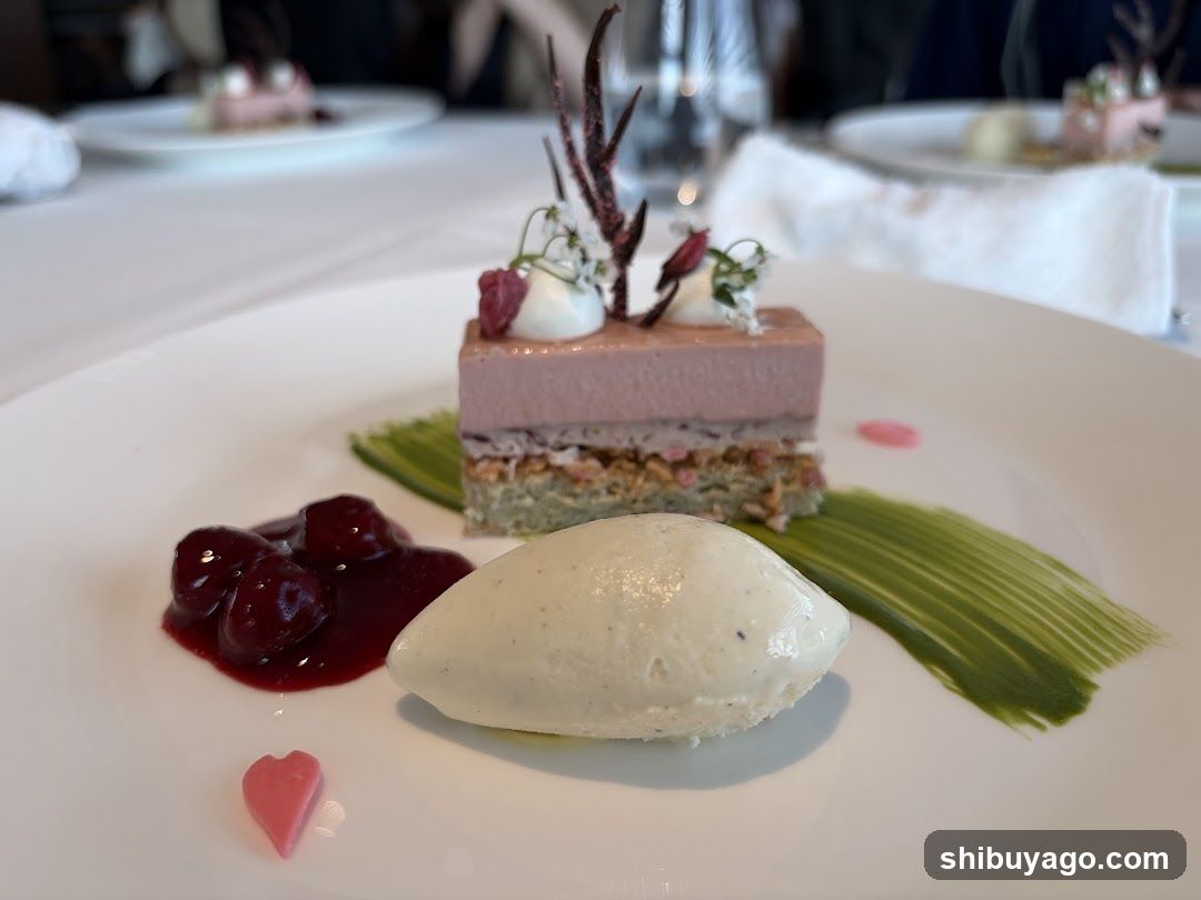 Elegant Dessert Plating