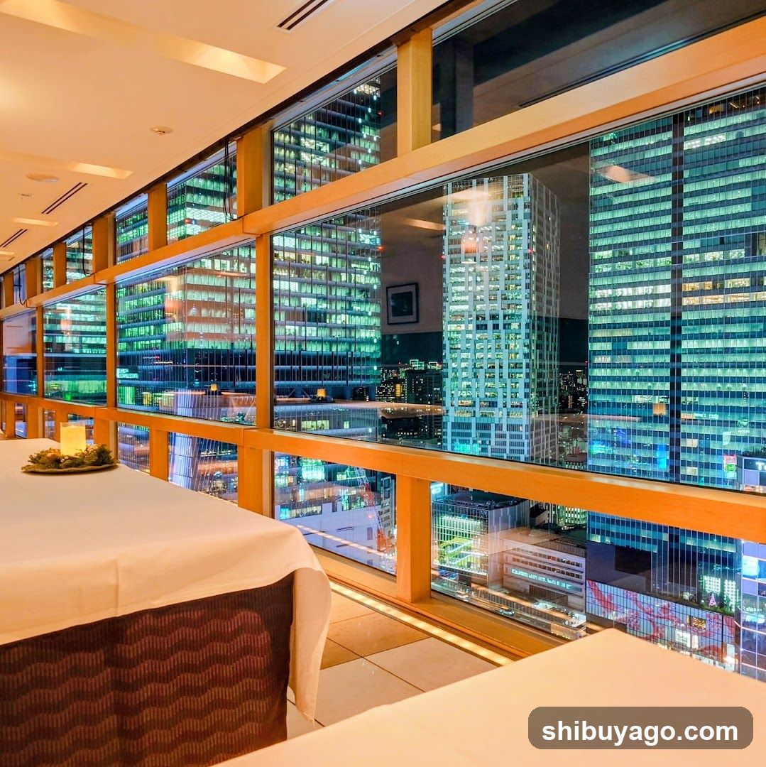 Dining Room with City View