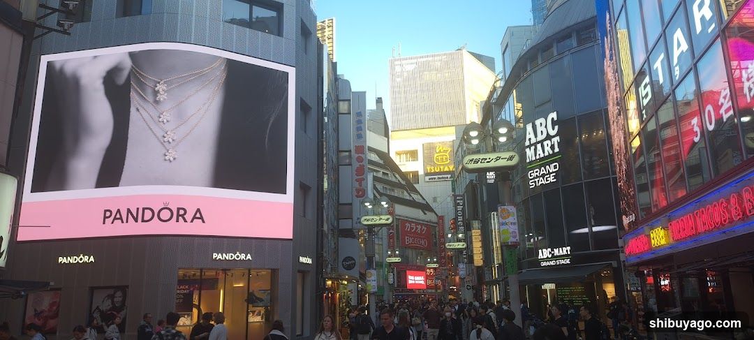 Pandora Jewelry Advertisement in Urban Street