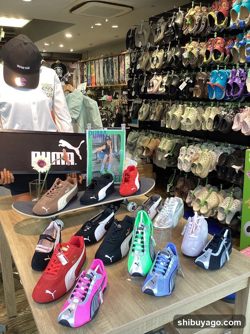 Shoe Store Interior Display
