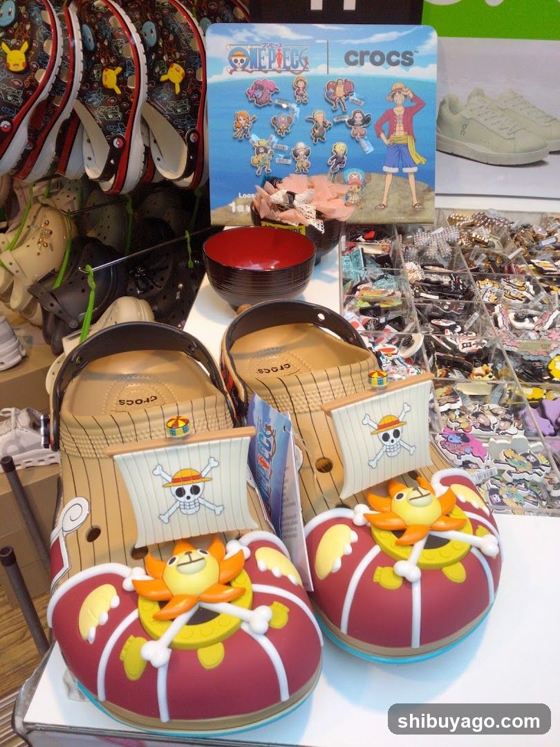One Piece Crocs Display