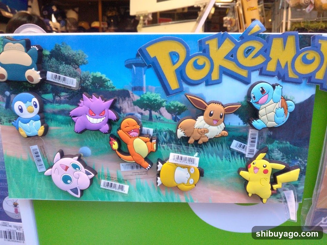 Pokemon Merchandise Display