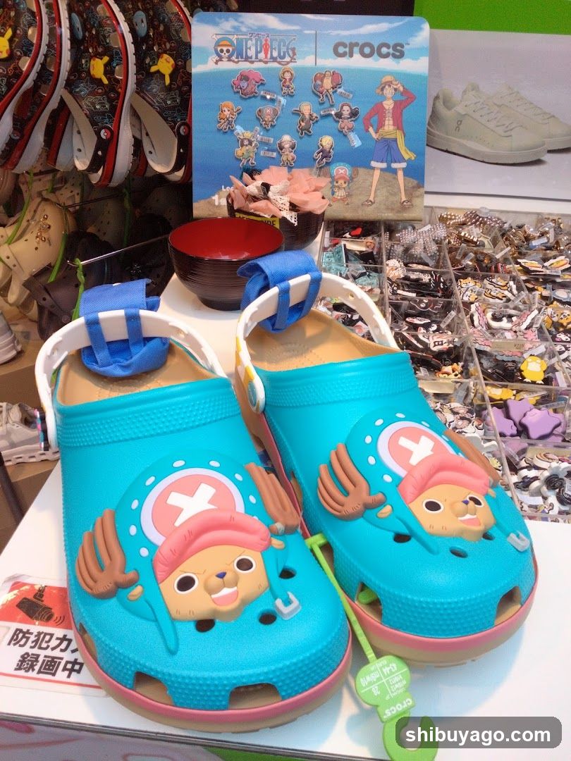 One Piece Crocs Display