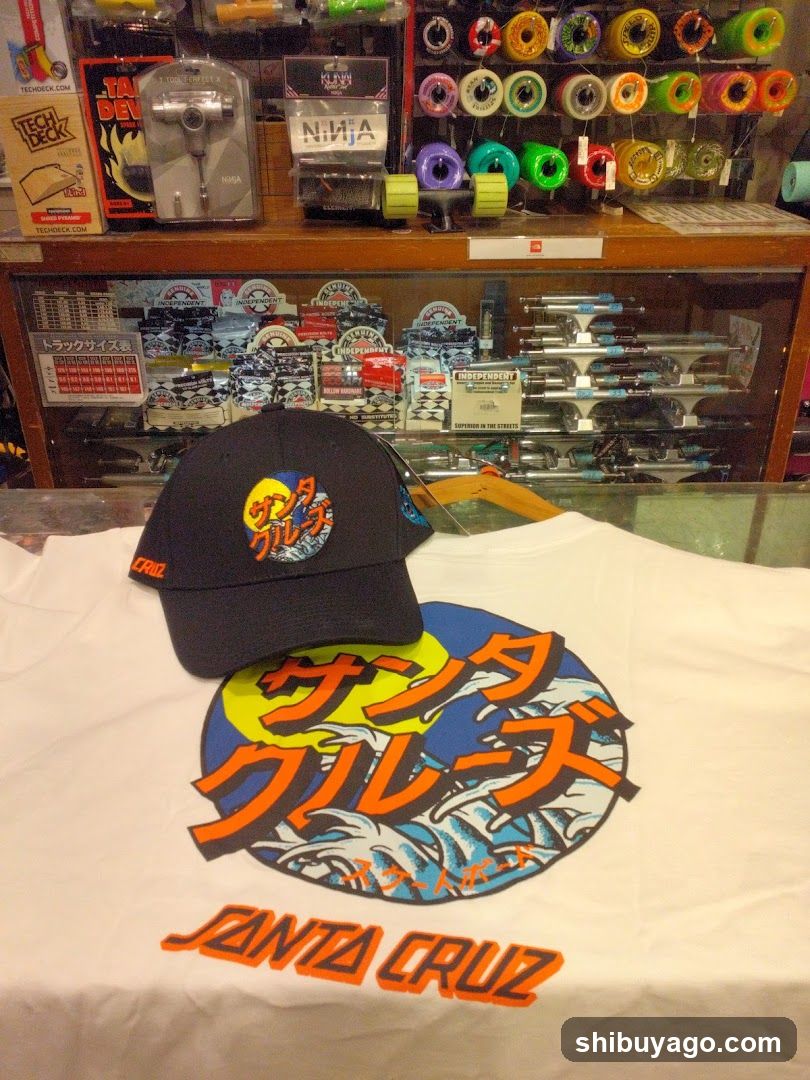 Santa Cruz Merchandise Display