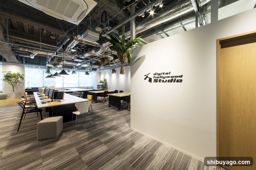 Digital Hollywood Studio Interior
