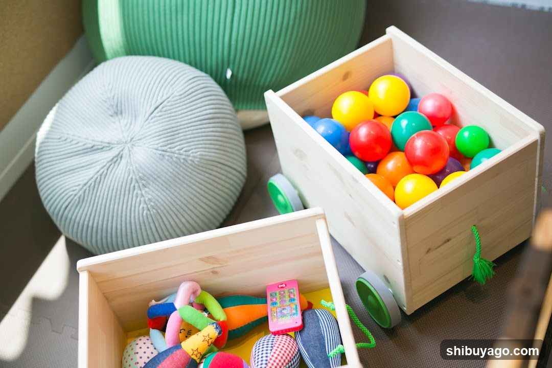 Children's Play Area with Toys