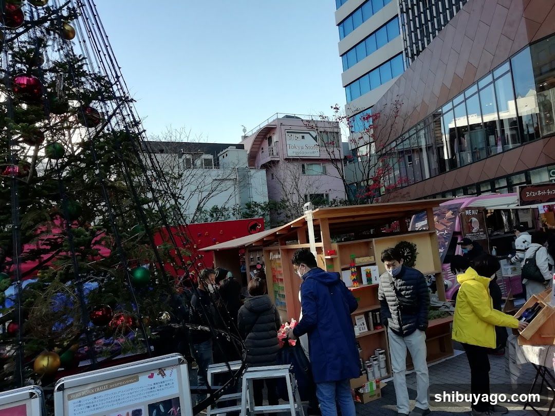 Christmas Market Scene