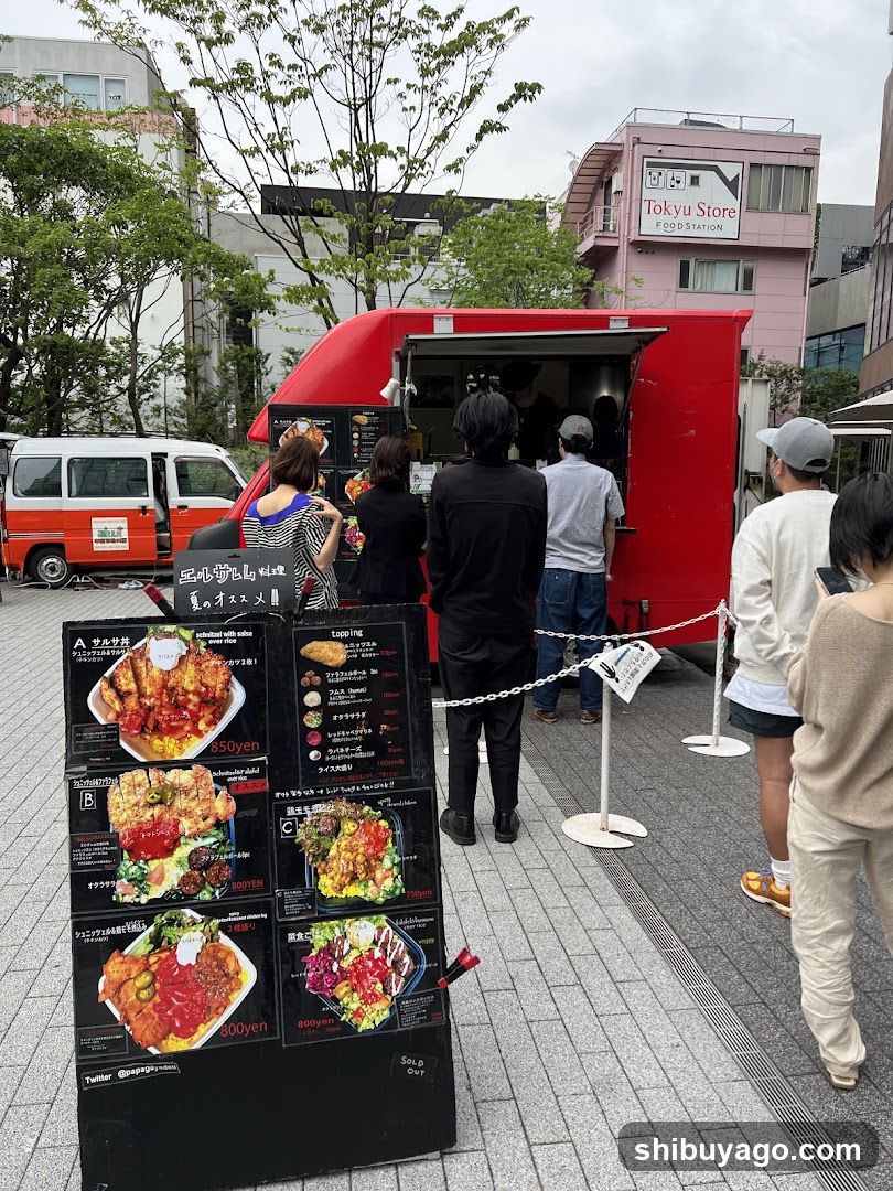 Food Truck and Menu Display