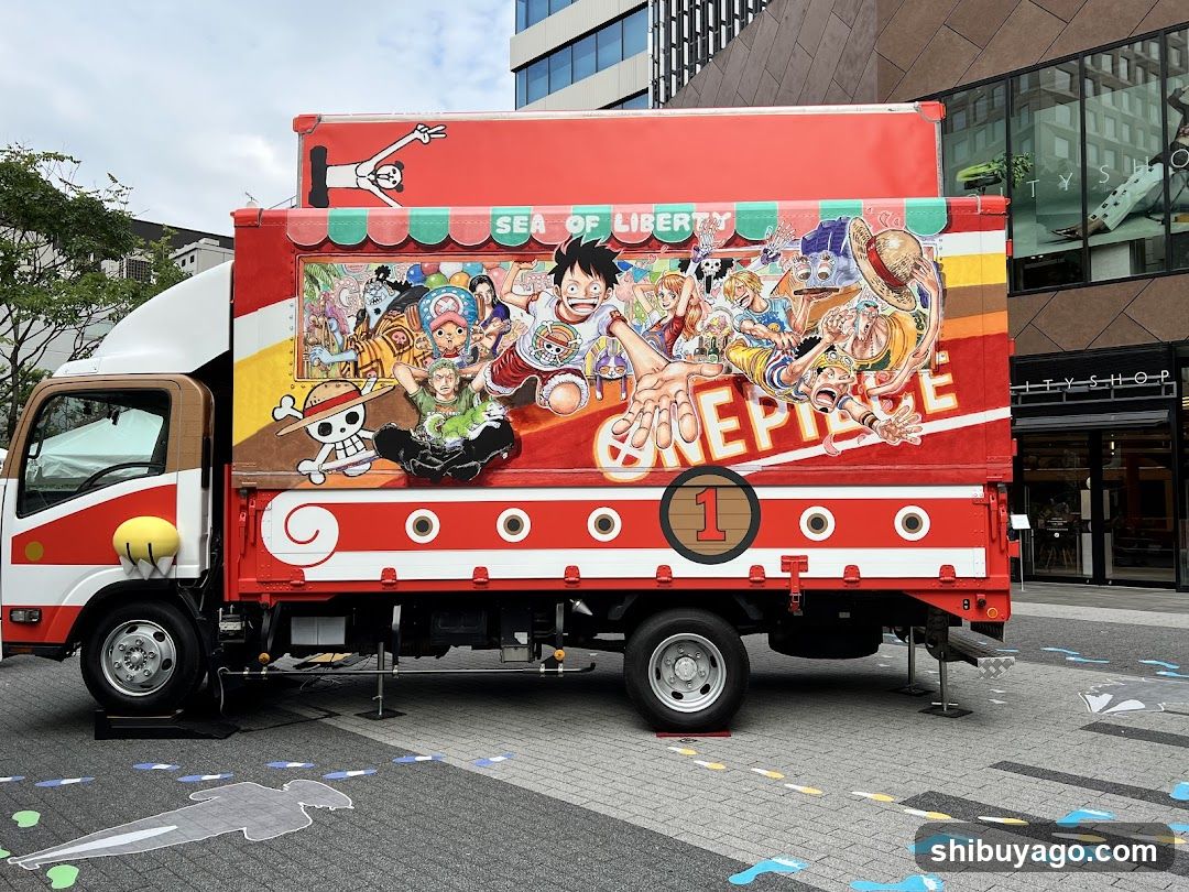 One Piece Truck Art