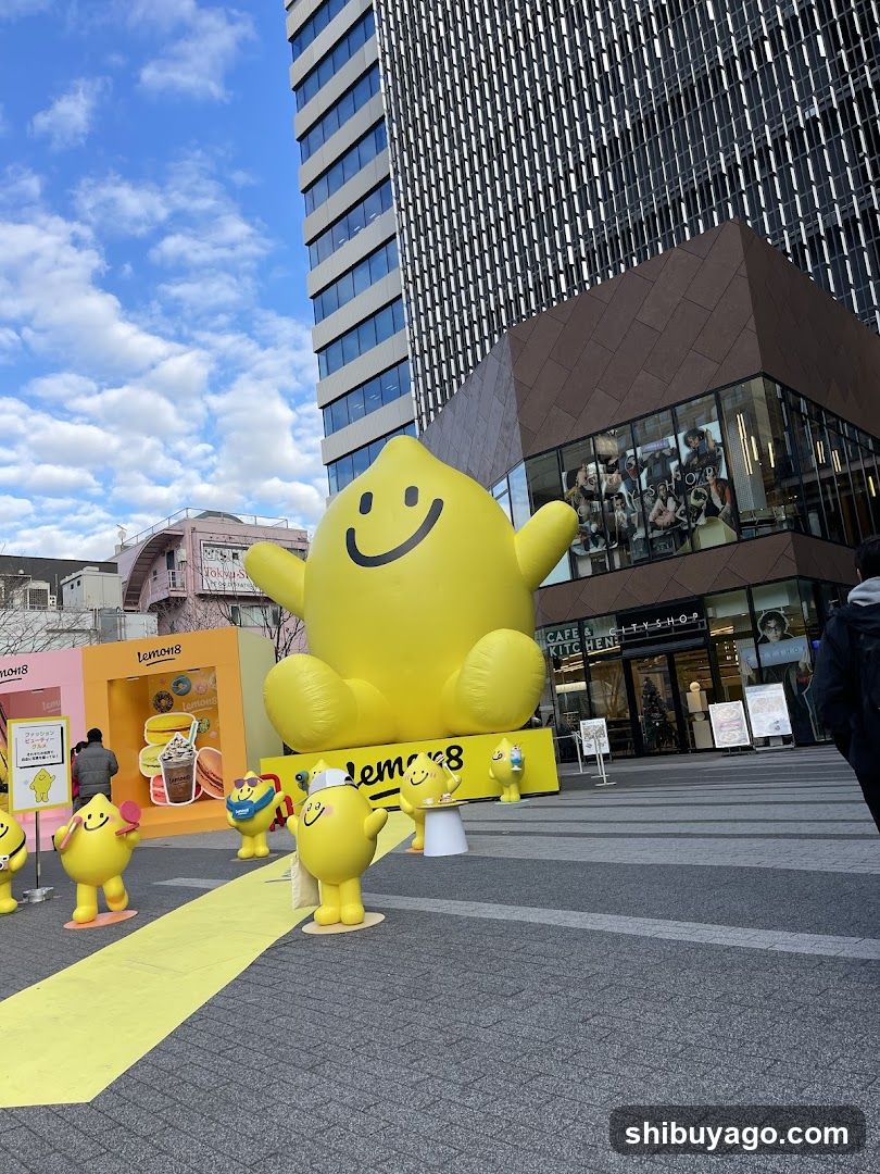 Yellow Lemon Character Display