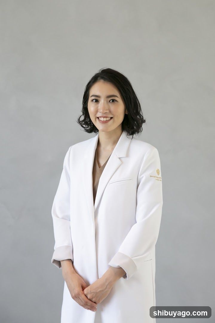 Portrait of a medical professional in white coat