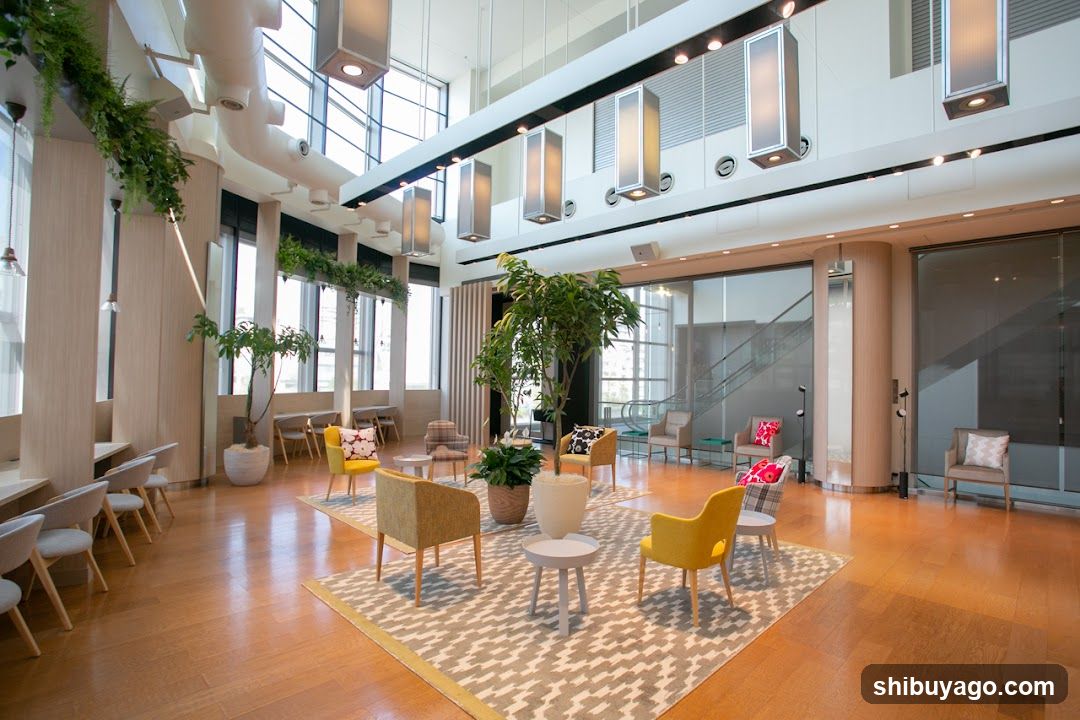 Modern Office Lobby Interior