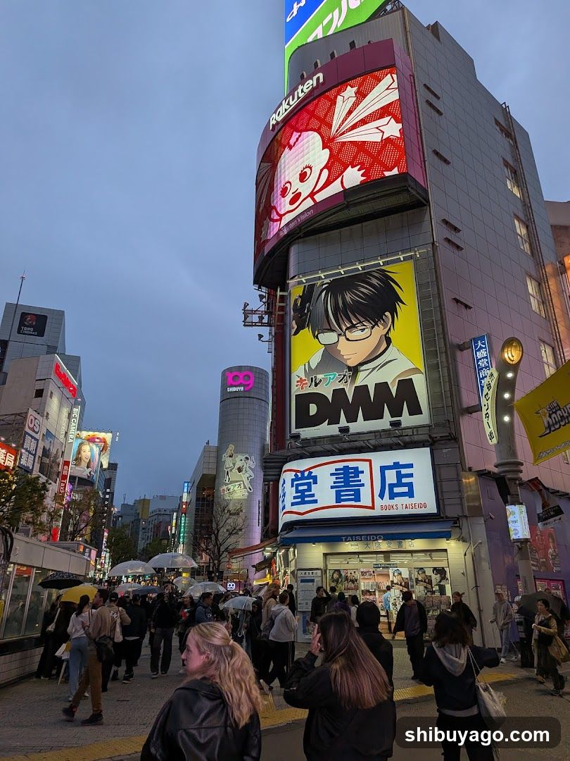 DMM and Taiseido Bookstore in Tokyo