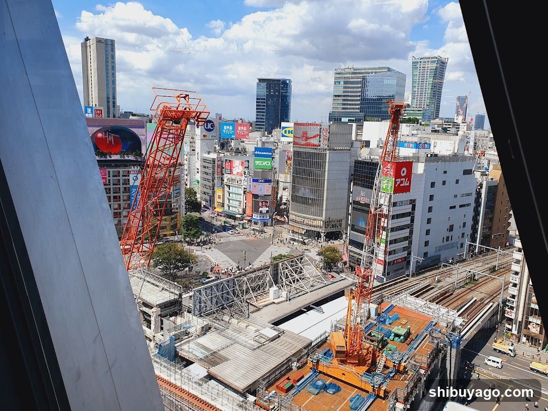Urban Construction Site View