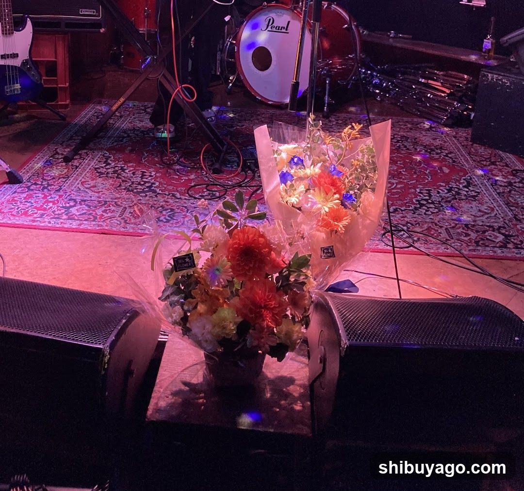 Flowers on Stage