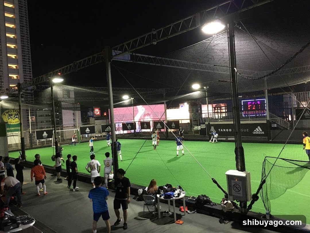 Night Football Field