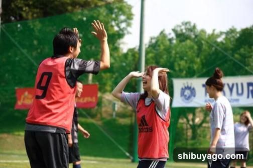 Soccer Players on a Field