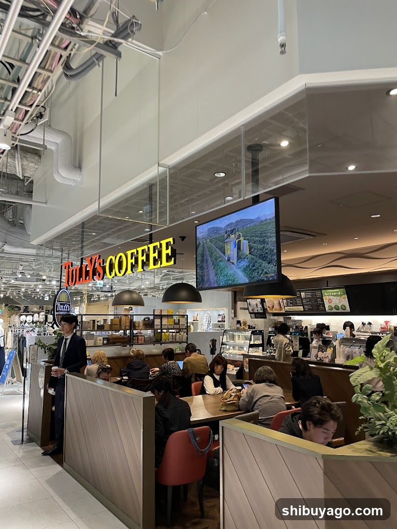 Tully's Coffee Interior