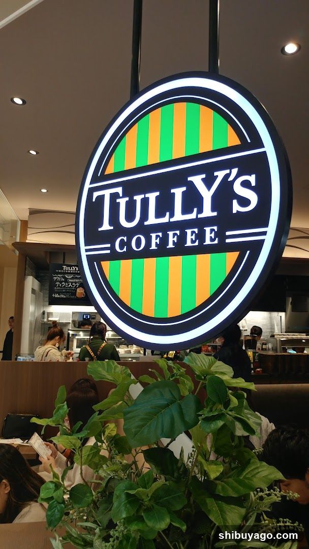 Tully's Coffee Interior Signage