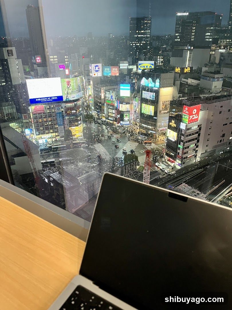 Cityscape View from High Floor