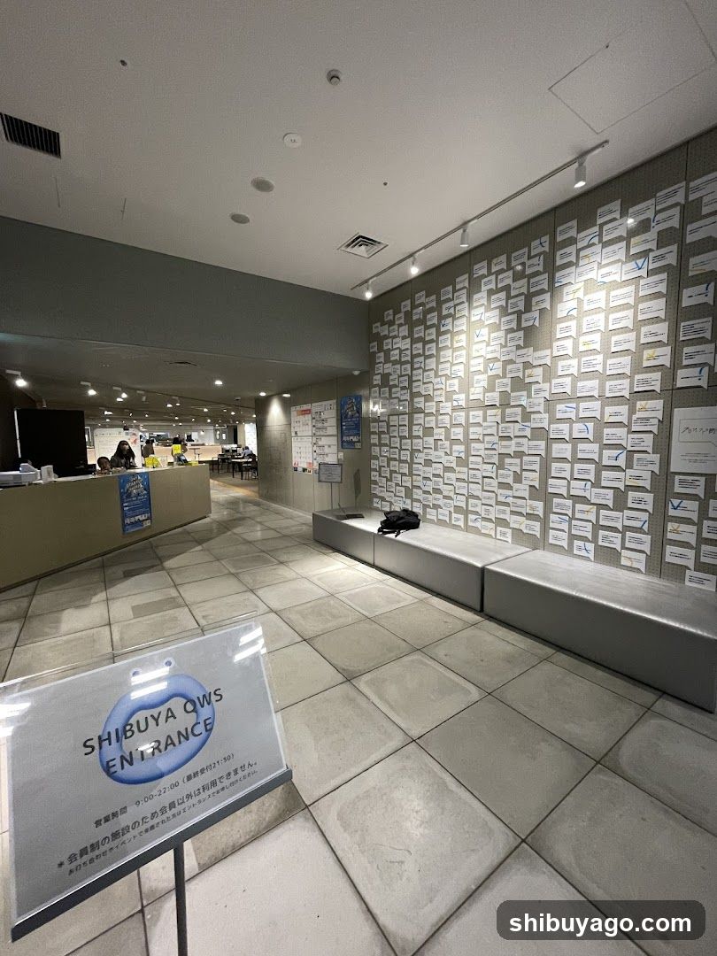 Shibuya OWS Entrance Interior