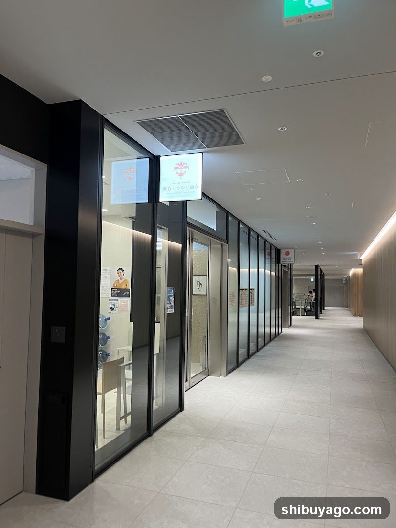 Modern Office Corridor Interior