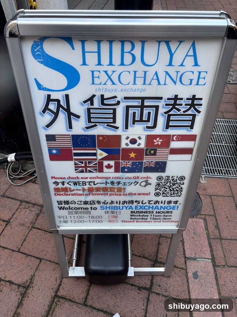 Shibuya Exchange Signboard