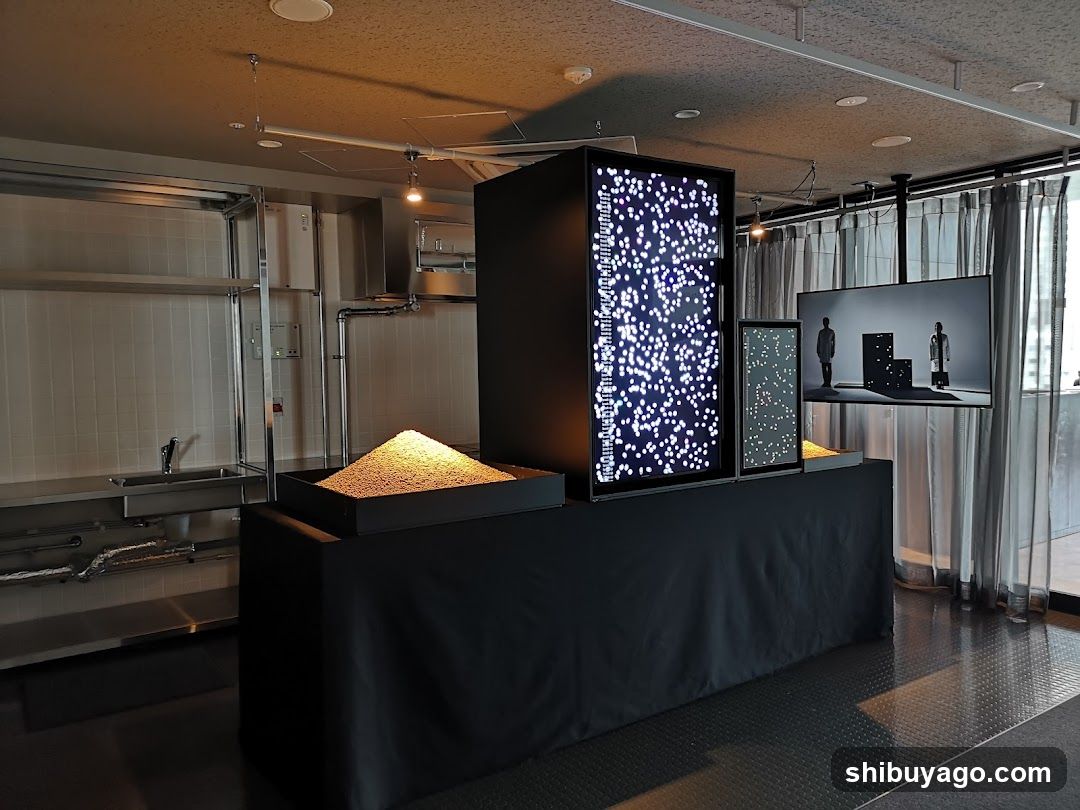 Interior Display with Artistic Installation