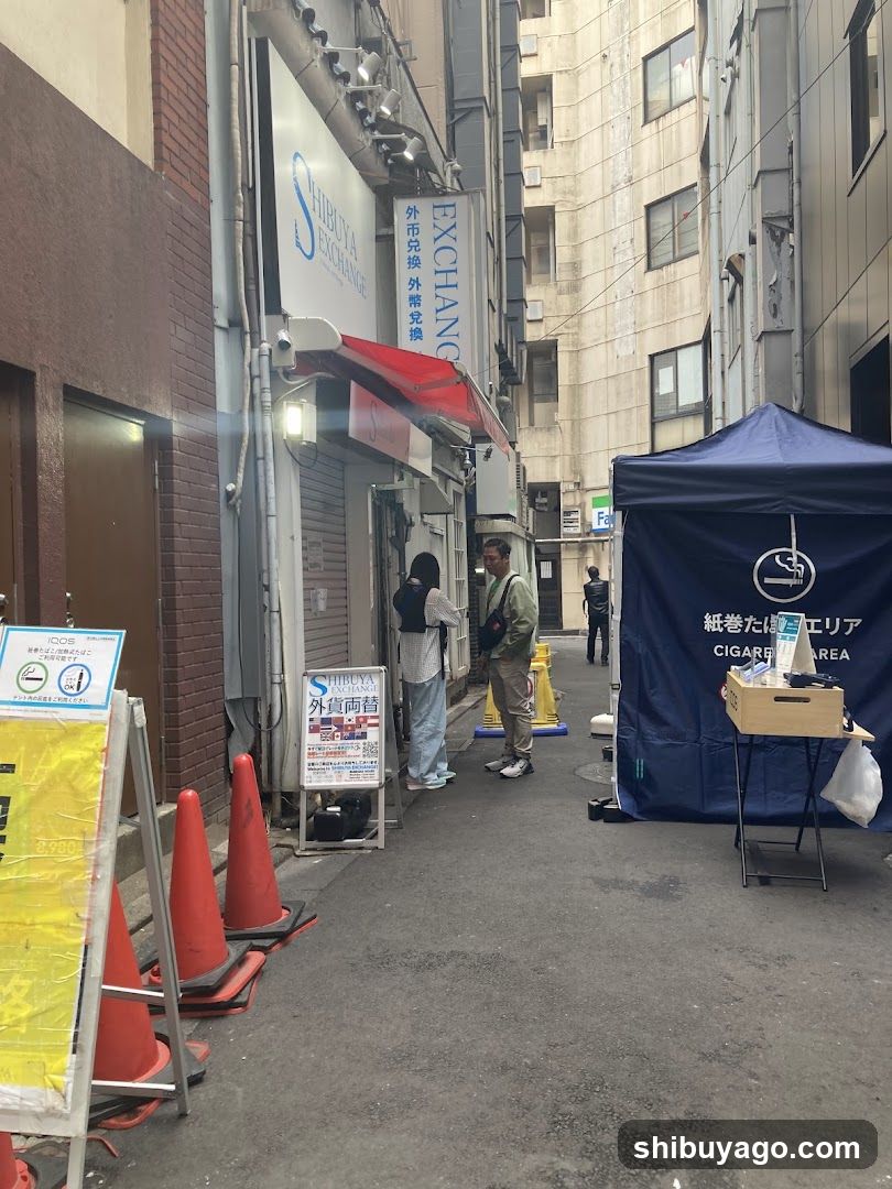 Street Scene with Shop and Cigar Area