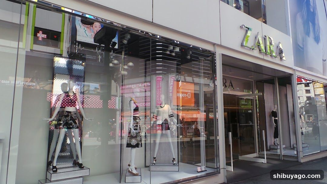 Zara Storefront Display