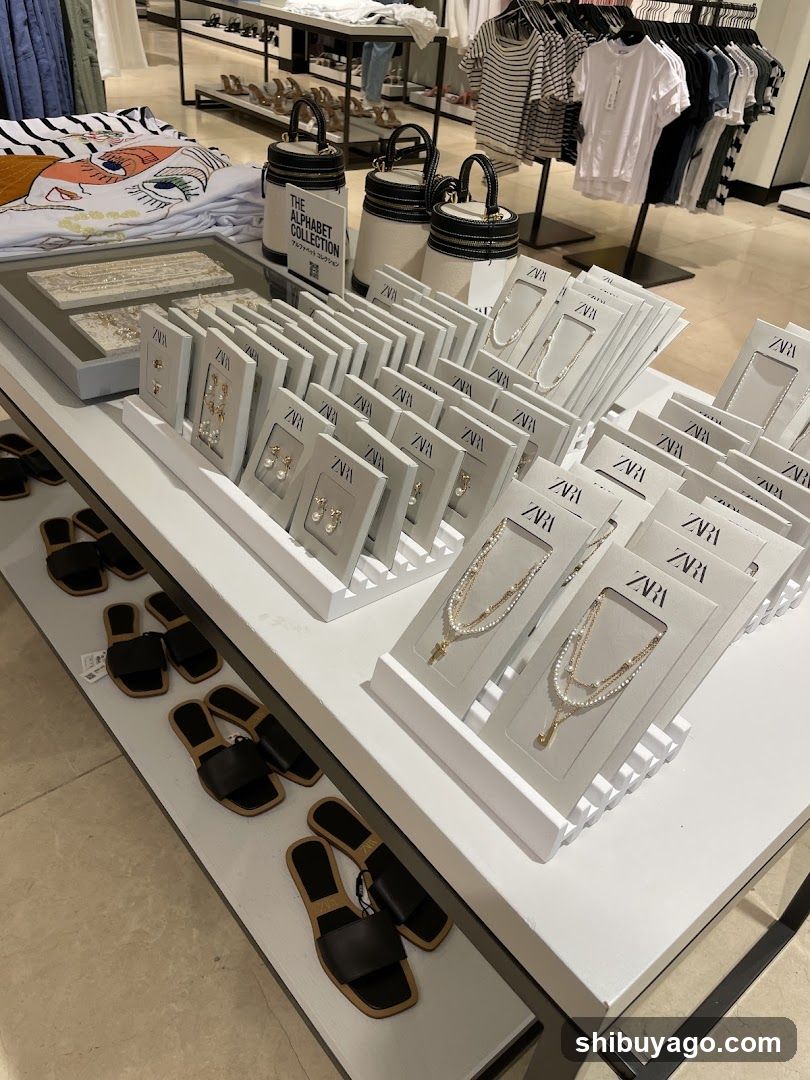Zara Jewelry Display