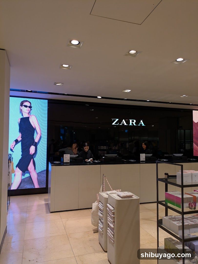 Zara Store Interior