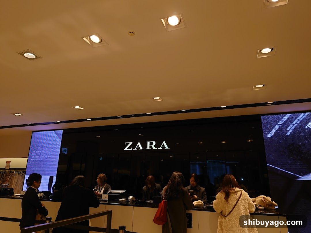 Zara Store Interior