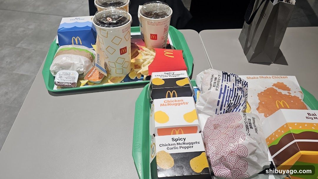 McDonald's Meal Spread